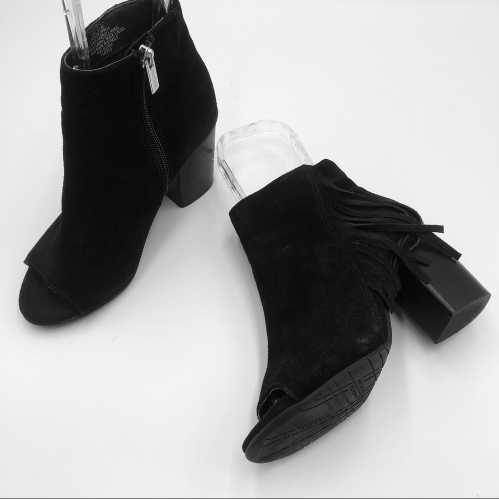 Kenneth Cole Reaction Ridah Fringe Boho Booties - Picture 3 of 8